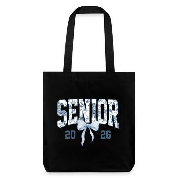 Senior 2026 Floral - Tote bag épais recyclé Stanley/Stella - noir - Devant