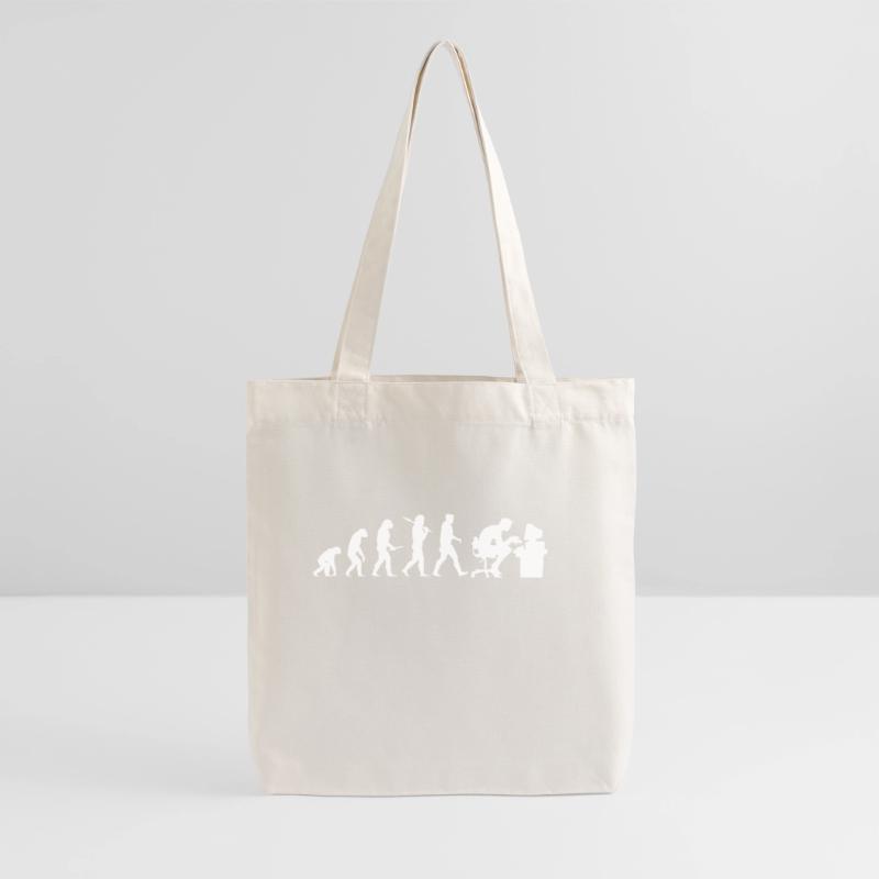 Evolution Computer Nerd! Nerd PC! IT! Technique! Tote bag épais recyclé Stanley/Stella