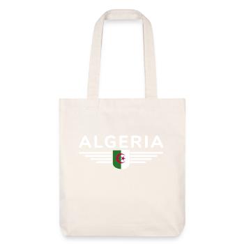 Algeria Design – Fierté de l’Afrique du Nord - Tote bag épais recyclé Stanley/Stella - blanc cassé - Devant