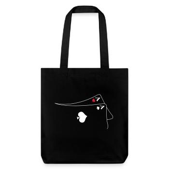 Pocket Aces - Tote bag épais recyclé Stanley/Stella - noir - Devant