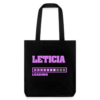 Leticia - Tote bag épais recyclé Stanley/Stella - noir - Devant