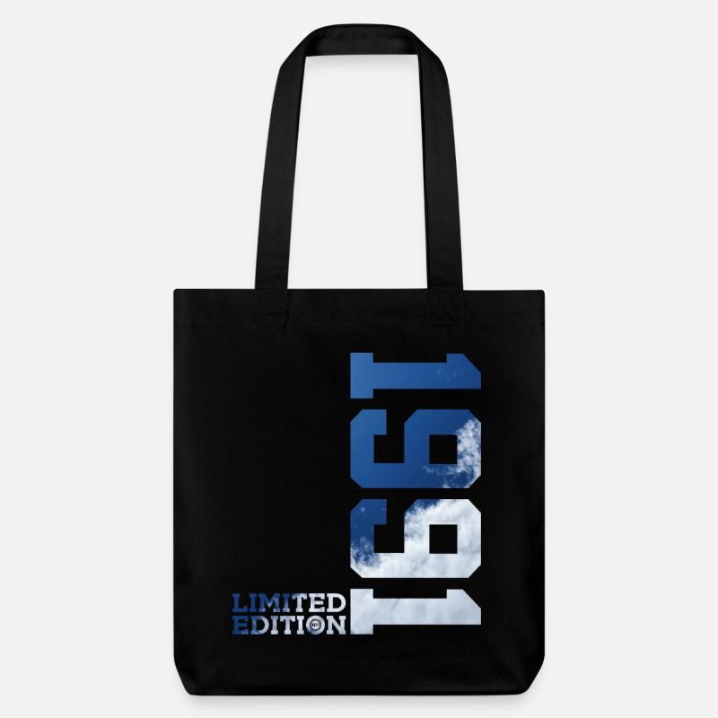 ÉDITION LIMITÉE 35E ANNIVERSAIRE 1991 - Tote bag épais recyclé Stanley/Stella - noir