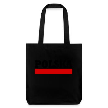 Polska - Tote bag épais recyclé Stanley/Stella - noir - Devant