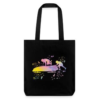 Bob Team Brakeman Bob - Stanley/Stella Heavyweight Recycled Tote Bag - black - Front