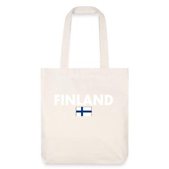Finland - Stanley/Stella Heavyweight Recycled Tote Bag - natural white - Front