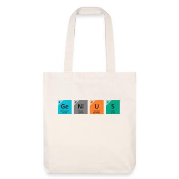 génie - Tote bag épais recyclé Stanley/Stella - blanc cassé - Devant