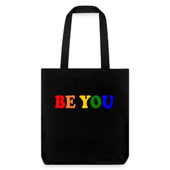 Be you - Tote bag épais recyclé Stanley/Stella - noir - Devant