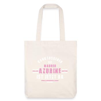 Bricklayer Trainee Apprenticeship Bricklayer - Stanley/Stella Heavyweight Recycled Tote Bag - natural white - Front
