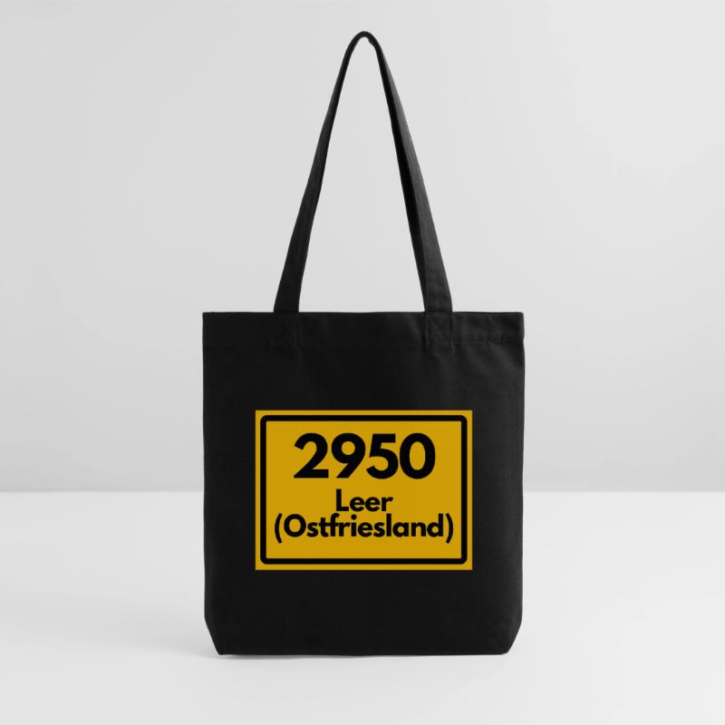 OLD POSTCODE ZIP CODE RETRO 2950 LEER EAST FRISIA Stanley/Stella Heavyweight Recycled Tote Bag