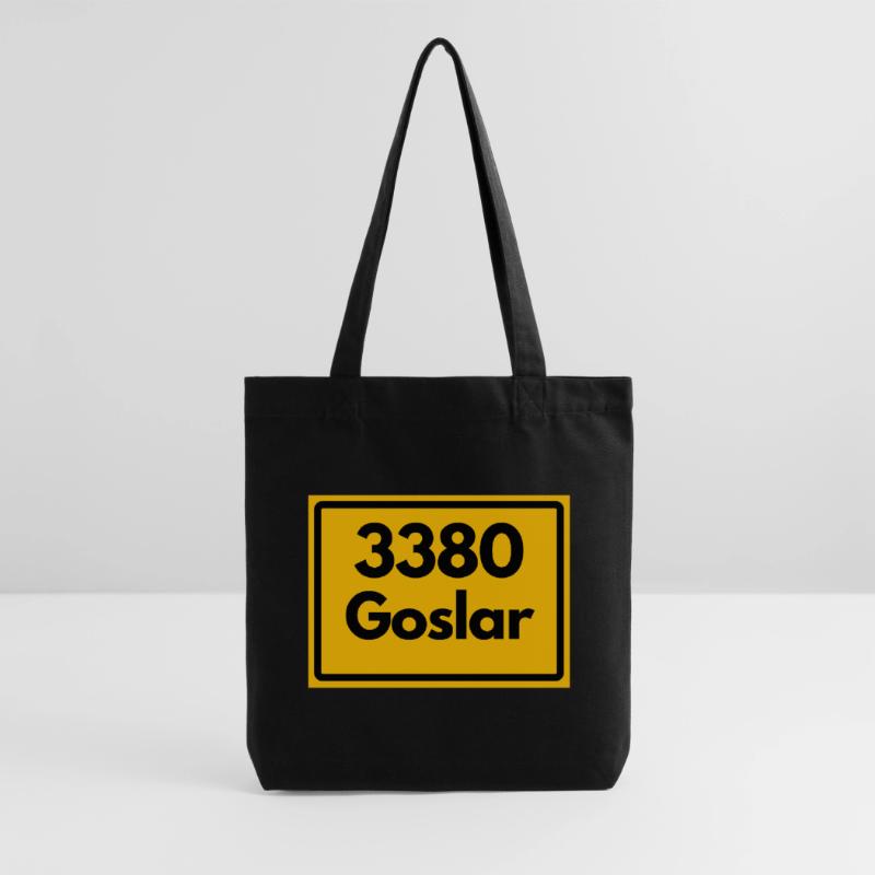 OLD POSTCODE ZIP CODE RETRO 3380 GOSLAR KAISERPFAL Stanley/Stella Heavyweight Recycled Tote Bag