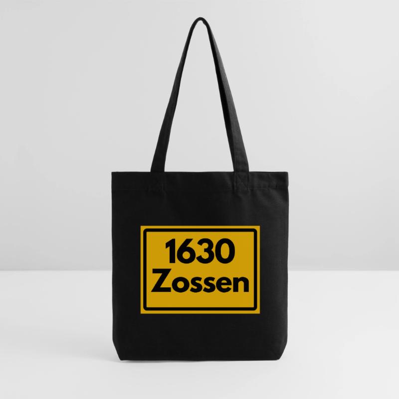 OLD POSTCODE POSTCODE RETRO 1630 ZOSSEN HEIMAT Stanley/Stella Heavyweight Recycled Tote Bag