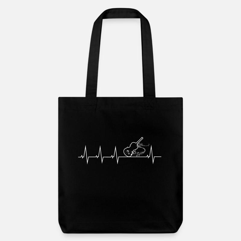 J’aime mon violon - Tote bag épais recyclé Stanley/Stella - noir