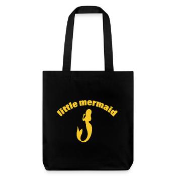 Sirène - Tote bag épais recyclé Stanley/Stella - noir - Devant
