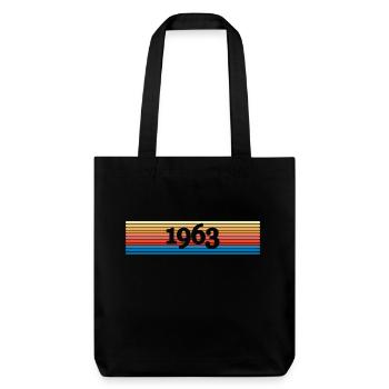 Year 1963 - Stanley/Stella Heavyweight Recycled Tote Bag - black - Front