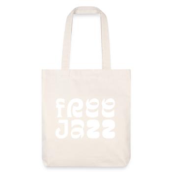 Création de logo de musique free jazz - Tote bag épais recyclé Stanley/Stella - blanc cassé - Devant