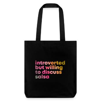 salsa - Tote bag épais recyclé Stanley/Stella - noir - Devant