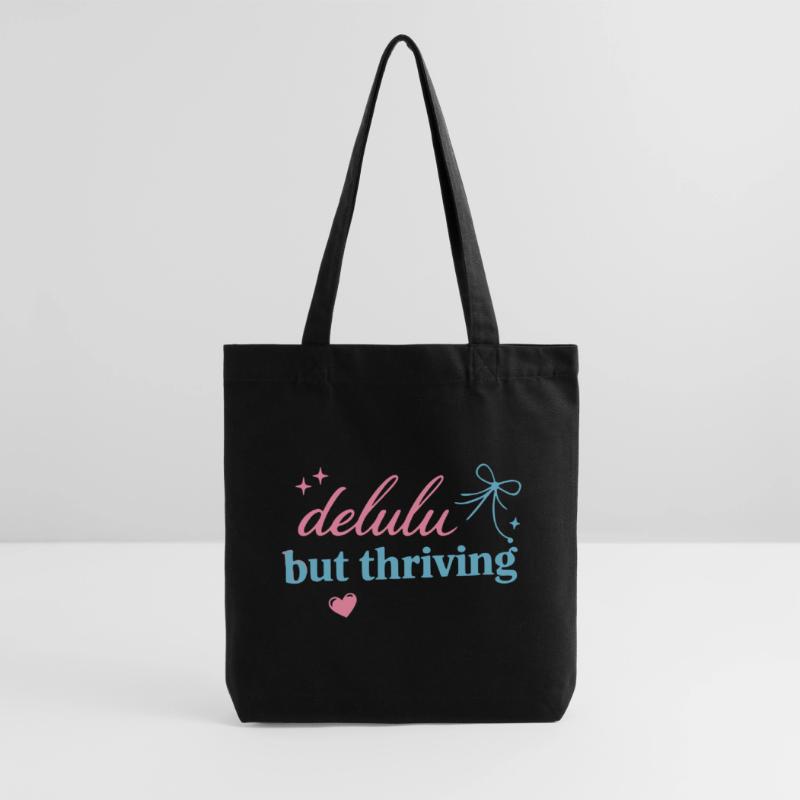 Delhu Thriving Script Logo Stanley/Stella recycelter Heavyweight Stoffbeutel