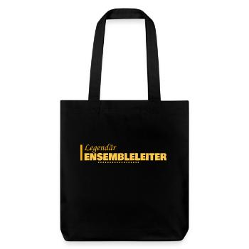 Occupation Ensemble Leader - Stanley/Stella Heavyweight Recycled Tote Bag - black - Front