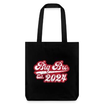Big Bro Est 2024 - Tote bag épais recyclé Stanley/Stella - noir - Devant