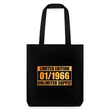 60e anniversaire édition limitée - ꝏ Approvisionnement 01/1966 - Tote bag épais recyclé Stanley/Stella - noir - Devant