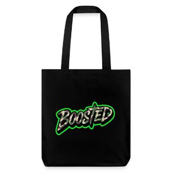 Boosted Tuning Scene Streetwear Shirt Sticker - Stanley/Stella recycelter Heavyweight Stoffbeutel - Schwarz - Vorne
