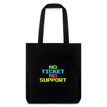 System Administrator Support Technical Support - Stanley/Stella Heavyweight Recycled Tote Bag - black - Front