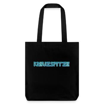 Mount Kreuzspitze - Stanley/Stella Heavyweight Recycled Tote Bag - black - Front