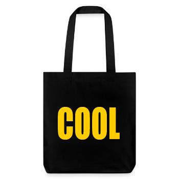 Cool - Stanley/Stella Heavyweight Recycled Tote Bag - black - Front