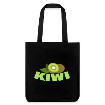 Kiwi - Tote bag épais recyclé Stanley/Stella - noir - Devant