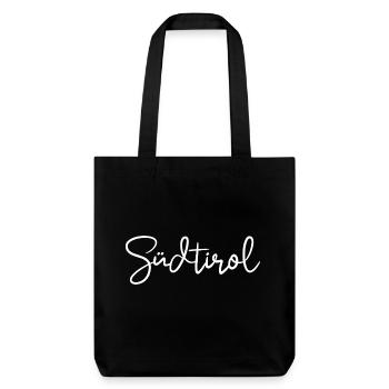Tyrol du Sud - Tote bag épais recyclé Stanley/Stella - noir - Devant