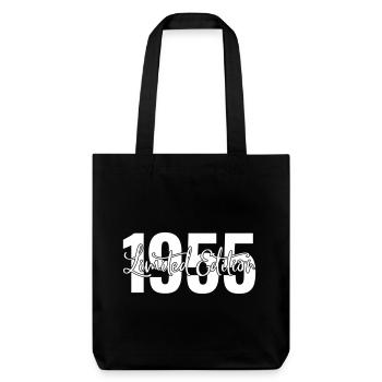 Limited Edition 1955 - Stanley/Stella recycelter Heavyweight Stoffbeutel - Schwarz - Vorne
