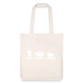 Joueur de baseball Baseball - Tote bag épais recyclé Stanley/Stella - blanc cassé - Devant