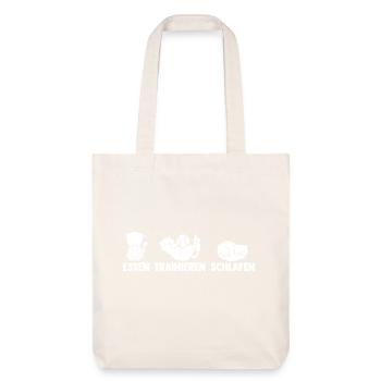 Joueur de baseball Baseball - Tote bag épais recyclé Stanley/Stella - blanc cassé - Devant
