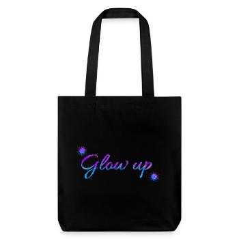Brillez vers le haut - Tote bag épais recyclé Stanley/Stella - noir - Devant