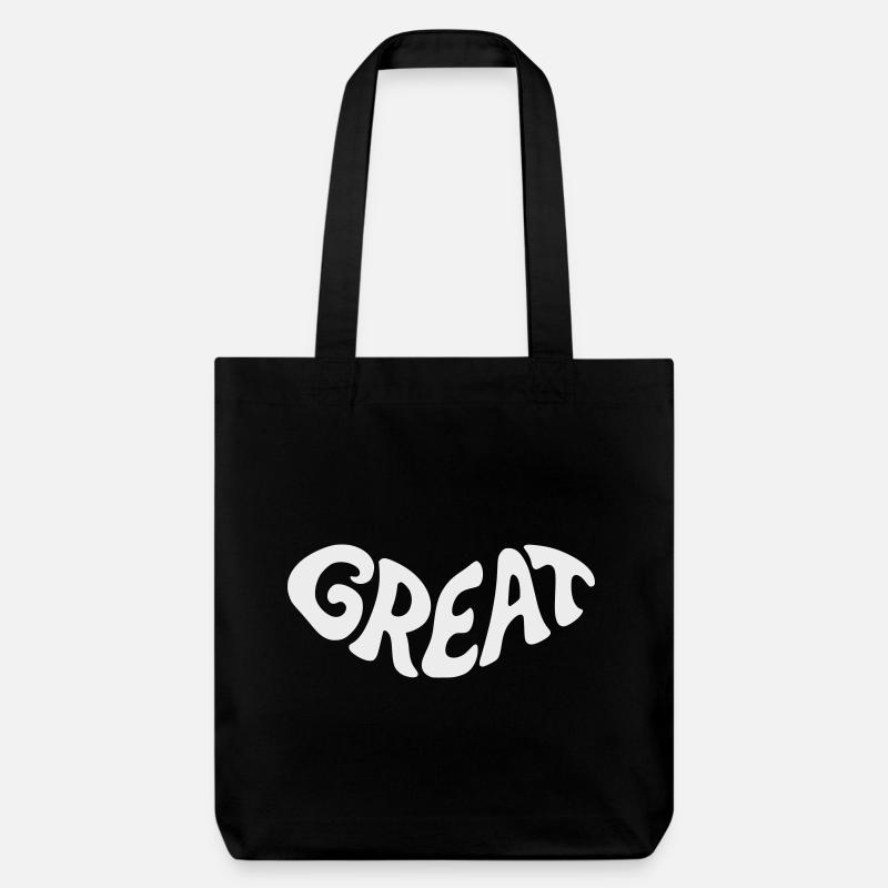 Un excellent design de mots bubbel - Tote bag épais recyclé Stanley/Stella - noir