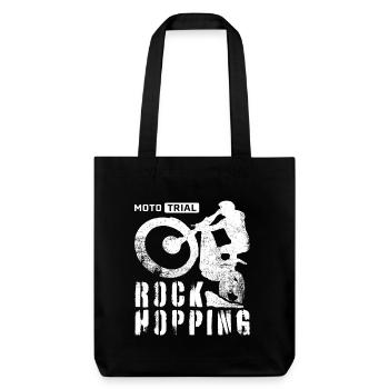 Rock Hopping – Moto Trial Bike Rider - Tote bag épais recyclé Stanley/Stella - noir - Devant