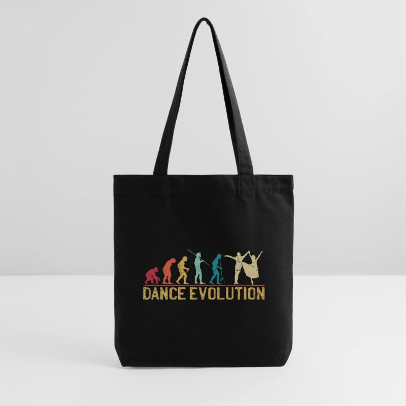 Dance Evolution Silhouette Design Stanley/Stella Heavyweight Recycled Tote Bag
