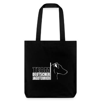 TEAM Terrier de chasse allemand chien Chien Wilsigns - Tote bag épais recyclé Stanley/Stella - noir - Devant