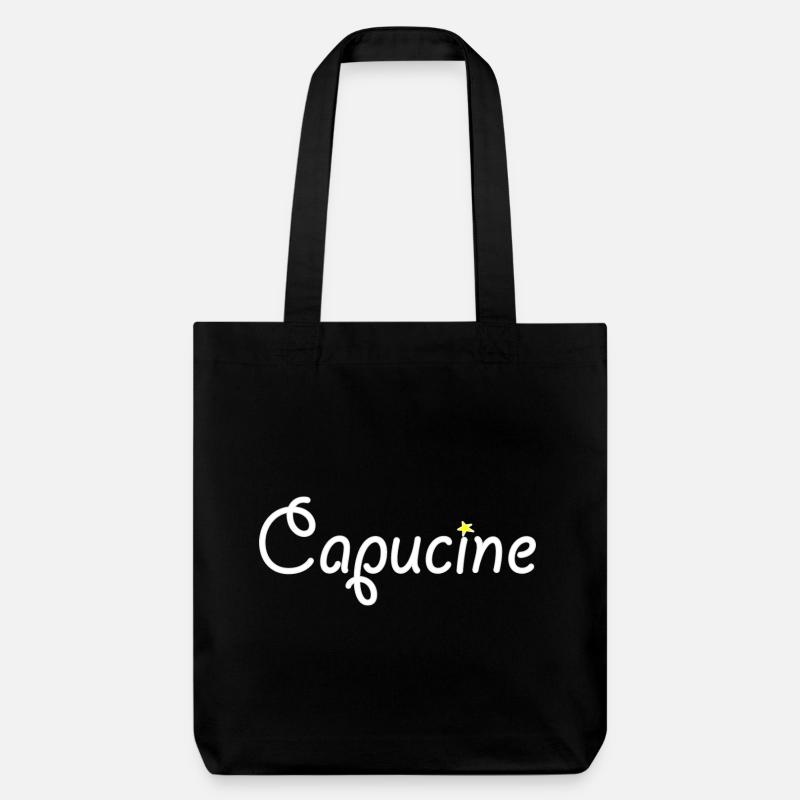 Capucine - Tote bag épais recyclé Stanley/Stella - noir