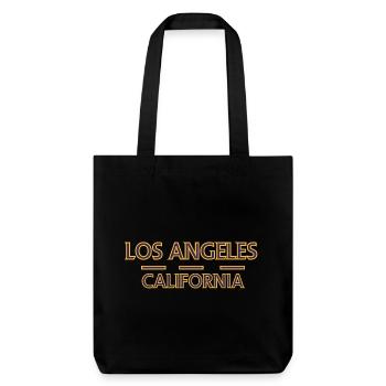 Los Angeles, Californie - Tote bag épais recyclé Stanley/Stella - noir - Devant