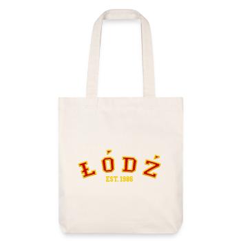 Łódź Fondée en 1986 - Tote bag épais recyclé Stanley/Stella - blanc cassé - Devant