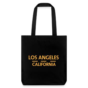 Los Angeles, Californie - Tote bag épais recyclé Stanley/Stella - noir - Devant