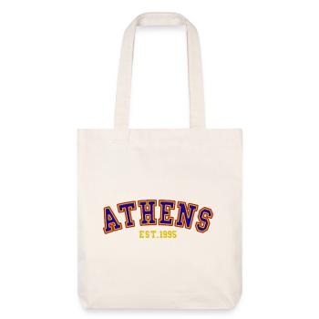 Athènes Est.1995 - Tote bag épais recyclé Stanley/Stella - blanc cassé - Devant