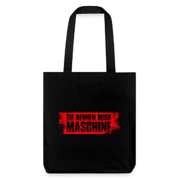 Bodybuilding Bodybuilder Gym Weight Lifting Machine - Stanley/Stella Heavyweight Recycled Tote Bag - black - Front