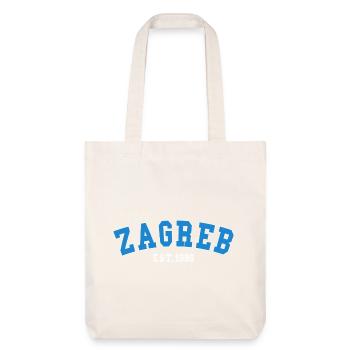 Zagreb fondée en 1996 - Tote bag épais recyclé Stanley/Stella - blanc cassé - Devant