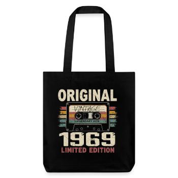 1969 cadeau anniversaire 1969 vintage 1969 rétro - Tote bag épais recyclé Stanley/Stella - noir - Devant