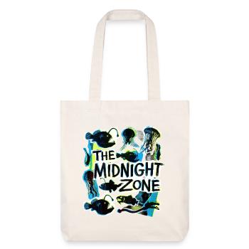 The Midnight Plastic Zone - Stanley/Stella Heavyweight Recycled Tote Bag - natural white - Front