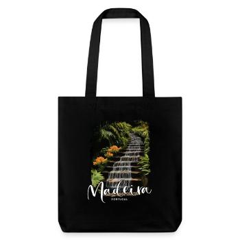 Île de Madère Portugal Vacances Visites Souvenirs - Tote bag épais recyclé Stanley/Stella - noir - Devant
