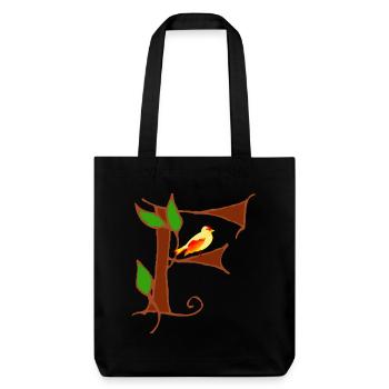 canari f - Tote bag épais recyclé Stanley/Stella - noir - Devant