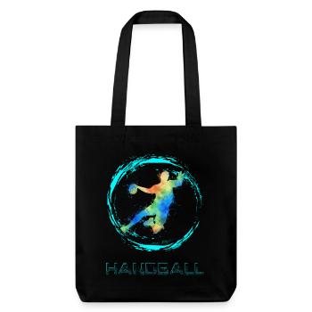 Handball Sprungrbener - Tote bag épais recyclé Stanley/Stella - noir - Devant